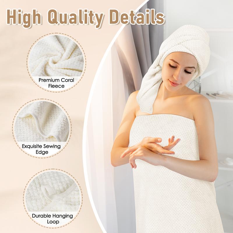 Microfibre bath towel set, lightweight and quick-drying, for bodybuilding, sports, yoga, spa, fitness Velvet microfibre,Traditional Handheld Shower Bathroom christmas 2024