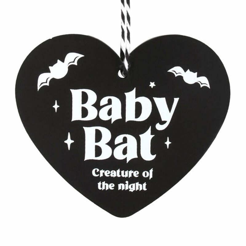 Baby Bat Sign Decoration