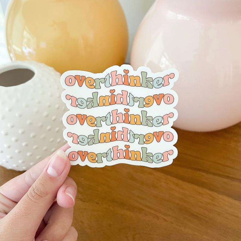 Overthinker Sticker