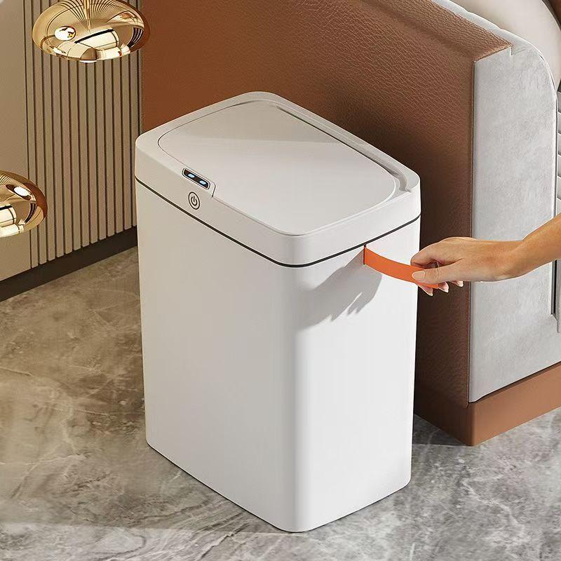 Self-Sealing Smart Trash Can – Automatic Refill Bin with Motion Sensor for Living Room, Bedroom, Kitchen, and Bathroom automatic motion