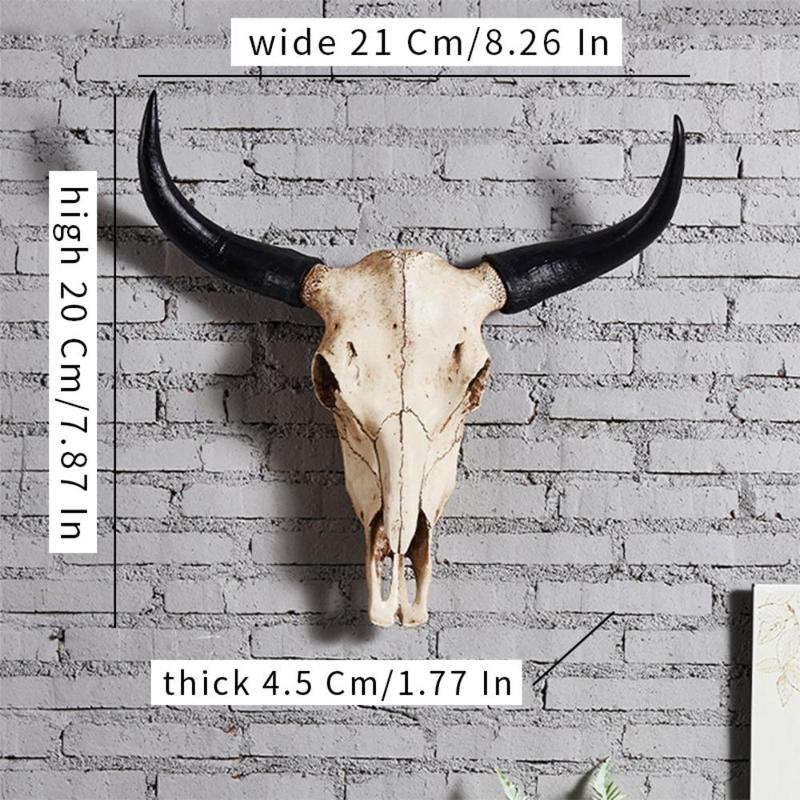 Simulated Cow Head Wall Hanging Decor, Creative Wall Decor Decoration, Wall Hanging Ornament for Home Living Room Bedroom Office Room Decor, Home Decor, Bedroom Decor, Bedroom Accessories, Men Gifts, Fall Decor, Fall & Winter Gift