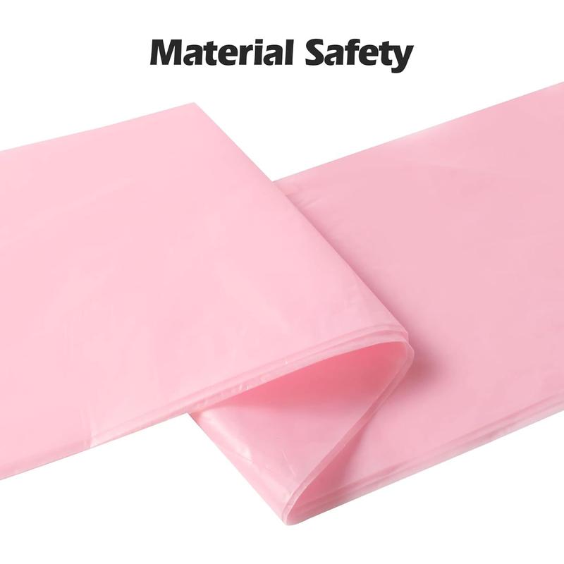 2-4 Gallon Portable Trash Bags,120 Counts Thicken Portable Small Garbage Bags for Office, Kitchen,Bedroom Trash Can,Strong Trash Bags（Pink） DZTZ