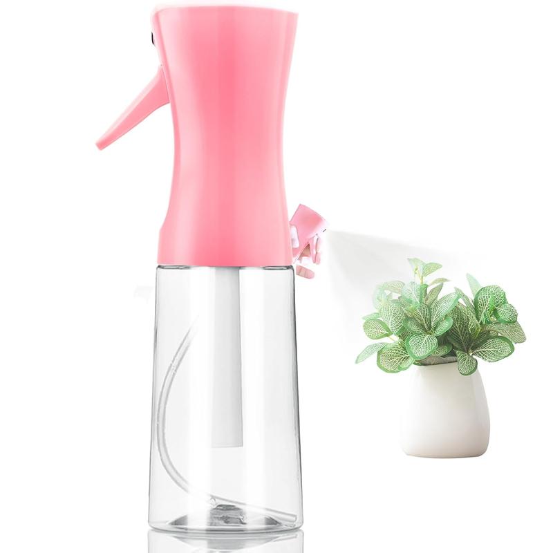 Refillable Spray Container for Hair, Skincare, Plant Care, and Pet Grooming - Light Pink 6.8oz - Organiser, Canister