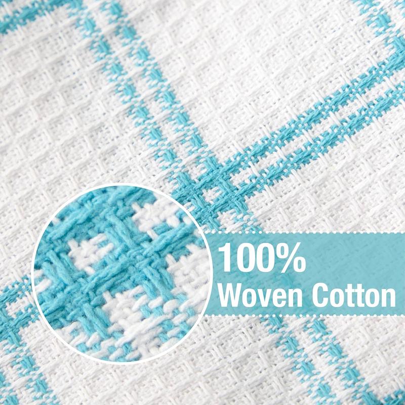 Premium Waffle Dish Cloths: Highly Absorbent, Super Soft - 100% Cotton, 12