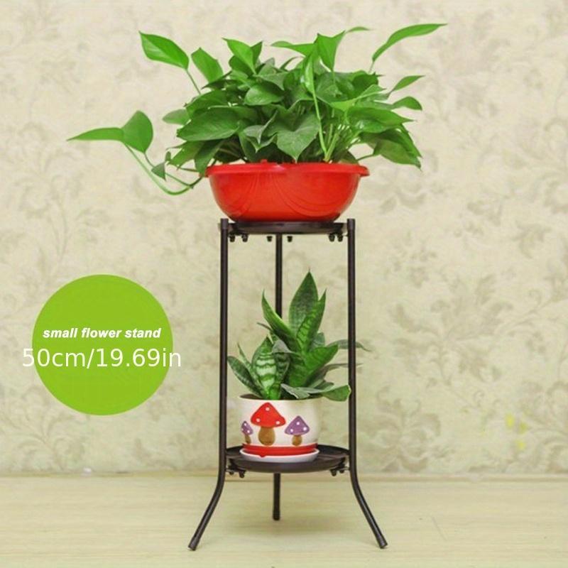 Living Room Furniture Flower Stand, 1 Count Flower Pot Holder, Double-layer Flower Stand, Floor-standing Flower Rack for Home Decor