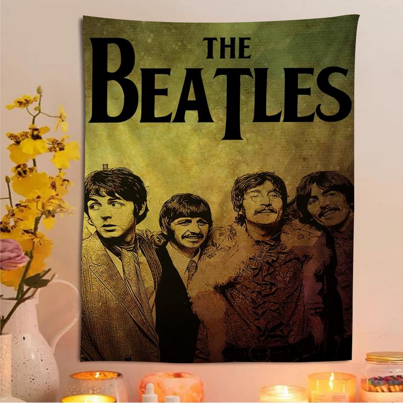 Rock B-Beatles Band Anime Tapestry Hanging Tarot Hippie Wall Rugs Dorm Wall Hanging Sheets tapestry for bedroom Decor