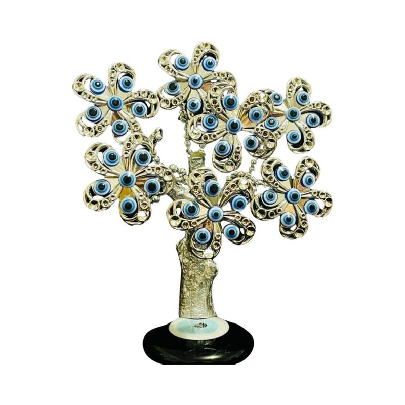 Turkish nazer lucky money tree evil eye flower decoration Glass Ornaments