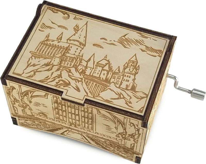 , Hogwarts Castle, Harry Potter Music Box with Movies Hedwig's Theme, Gifts for Women, Men, Birthday, Christmas, Mothers Day, Anniversary or Merchandise Decor - Potions