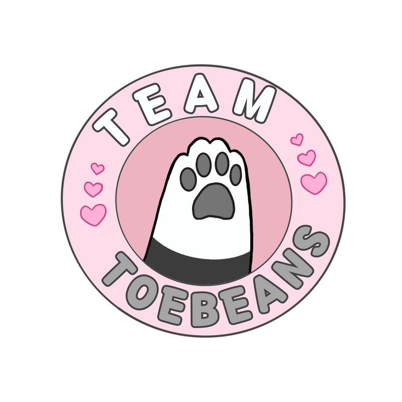 Team Toe Beans Magnet