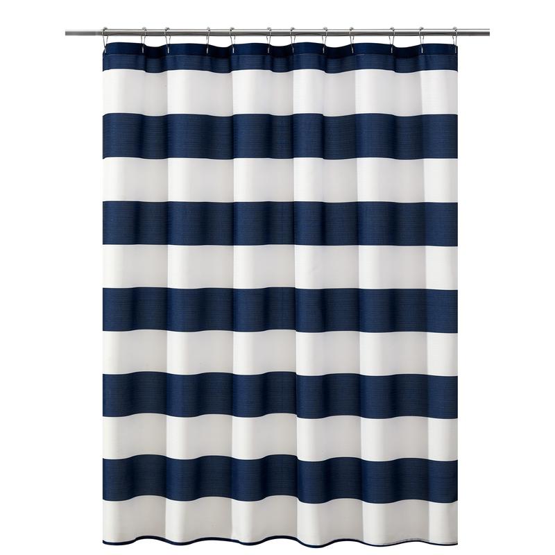 Mainstays Blue Cabana Striped Printed 72