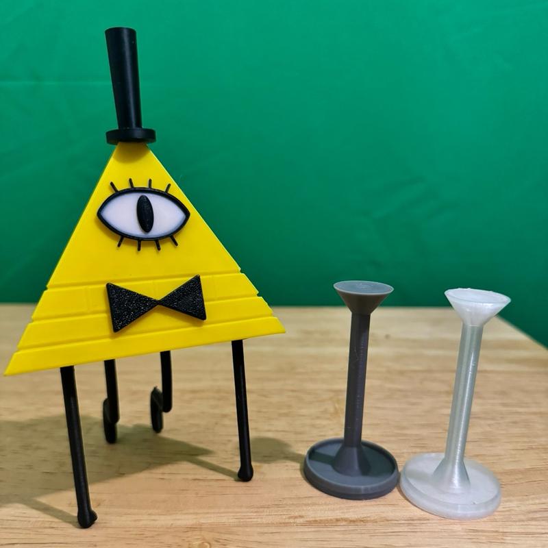 Bill Cipher Desk Figure - Gravity Falls Inspired Decoration Gift