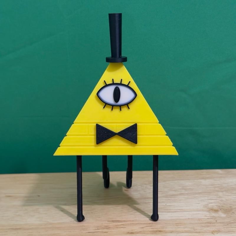 Bill Cipher Desk Figure - Gravity Falls Inspired Decoration Gift