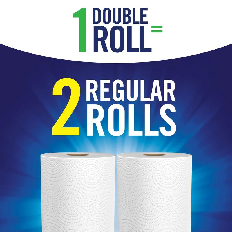 Sparkle Tear-a-Square Paper Towels, 6 Double Rolls