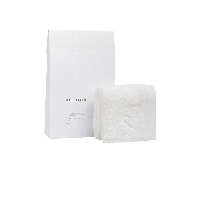 Resore Wash Cloth in White