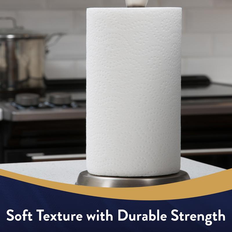 Great Value Ultra Strong Paper Towels, White, 6 Triple Rolls