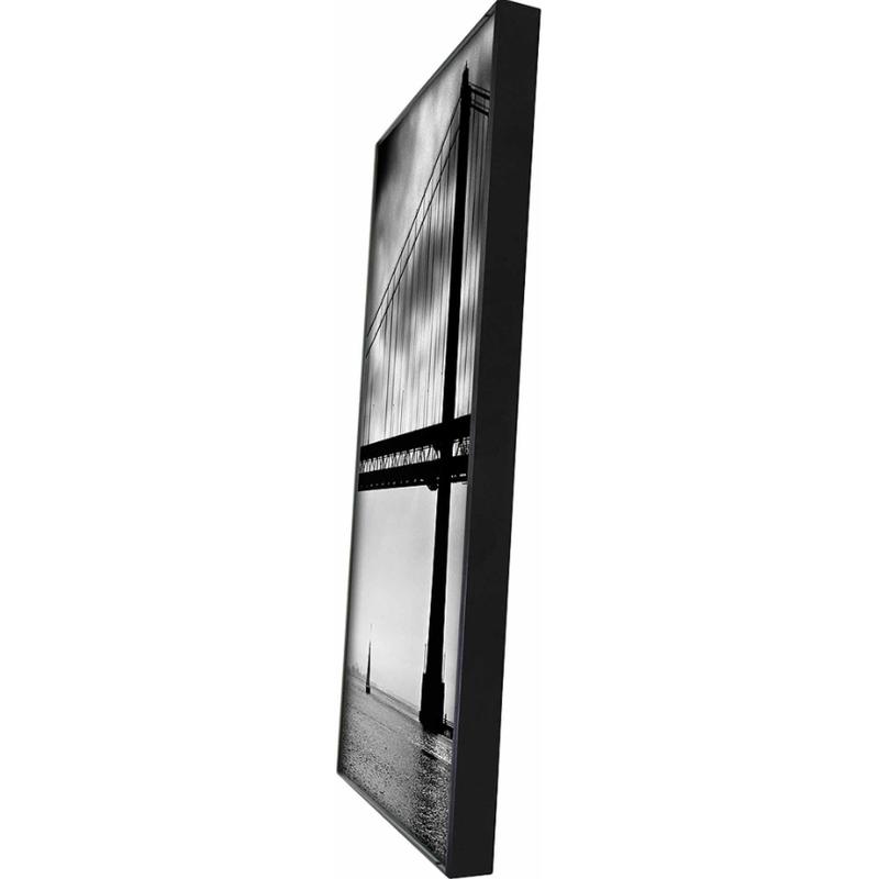 12x18 Black Front Loading Wall Picture Frame - Home Decor Photo Plastic