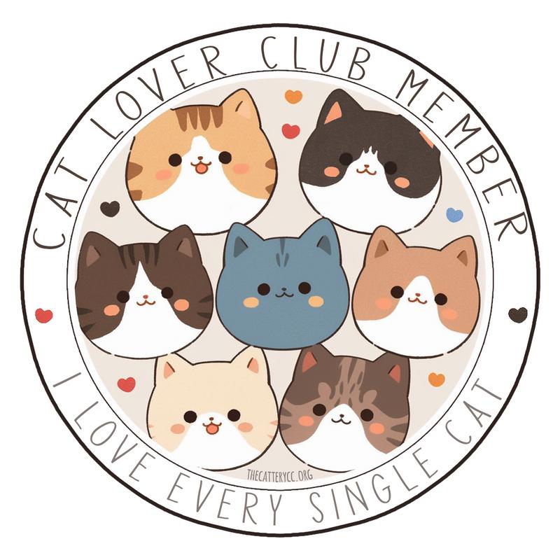 Cat Lover Club Magnet