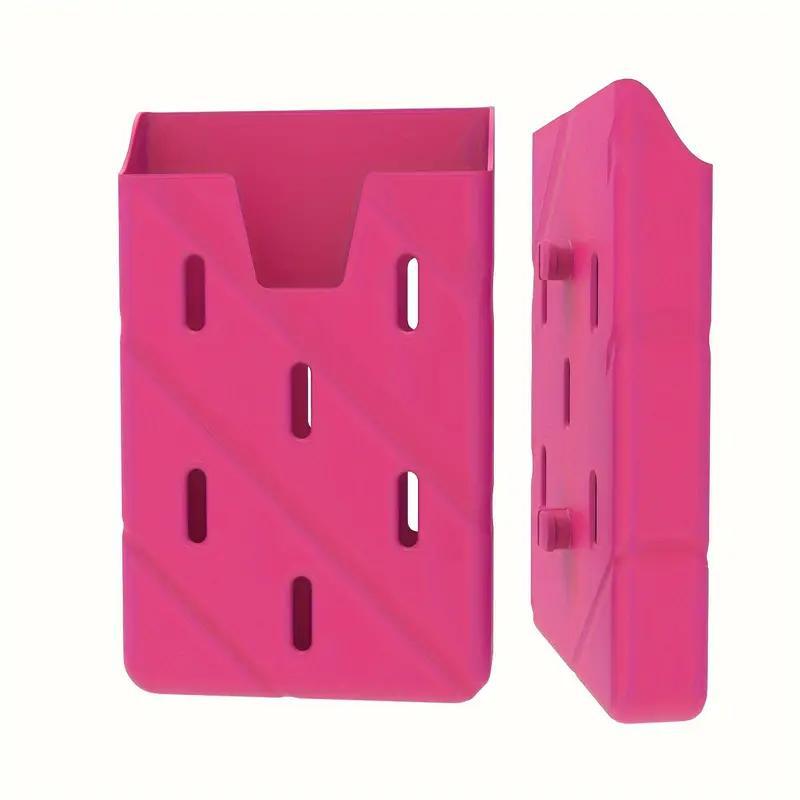 Random Color Silicone Phone Storage Box, Phone Organizer for Bagg Bag, Silicone Bag Accessories, Small Tools Holder, Room Decor