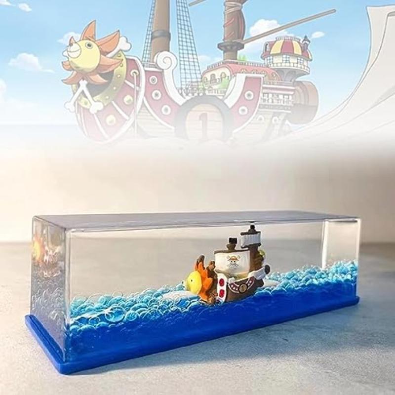 Unsinkable Boat in a Box | Fluid Drift Bottle & Model Decoration | Cute Car Ornaments & Home Decor Gift | Unique Car Accessories