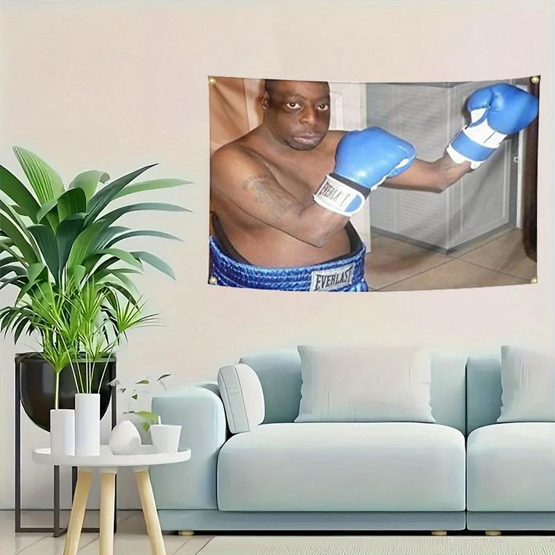 Lester Green Boxing Flag Boxing Green Lester Beetle Juice Flag 3x5 Feet Funny Tapestry Wall Decor Banner for Bedroom Living Room College Dorm Room Decor