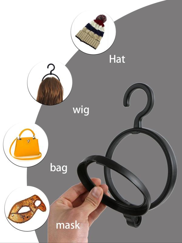 Wig Storage Rack, 4pcs set Wig Storage Hook, Hair Salon Tools & Accessories for Professional Use, Round Hair Storage Hook