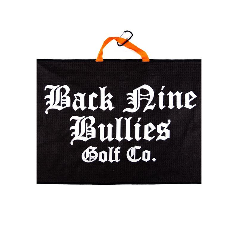 Back Nine Bullies Golf Towel - Perfect for Golf Lovers