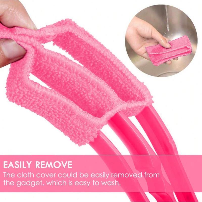 Window Blinds Duster, 3pcs Window Shutter Cleaning Brush, Dust Collector Cleaning Cloth Tool, Home Care Supplies