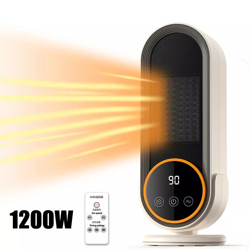 1200W Touch Screen Space Heater Portable Electric Heater Portable with Remote