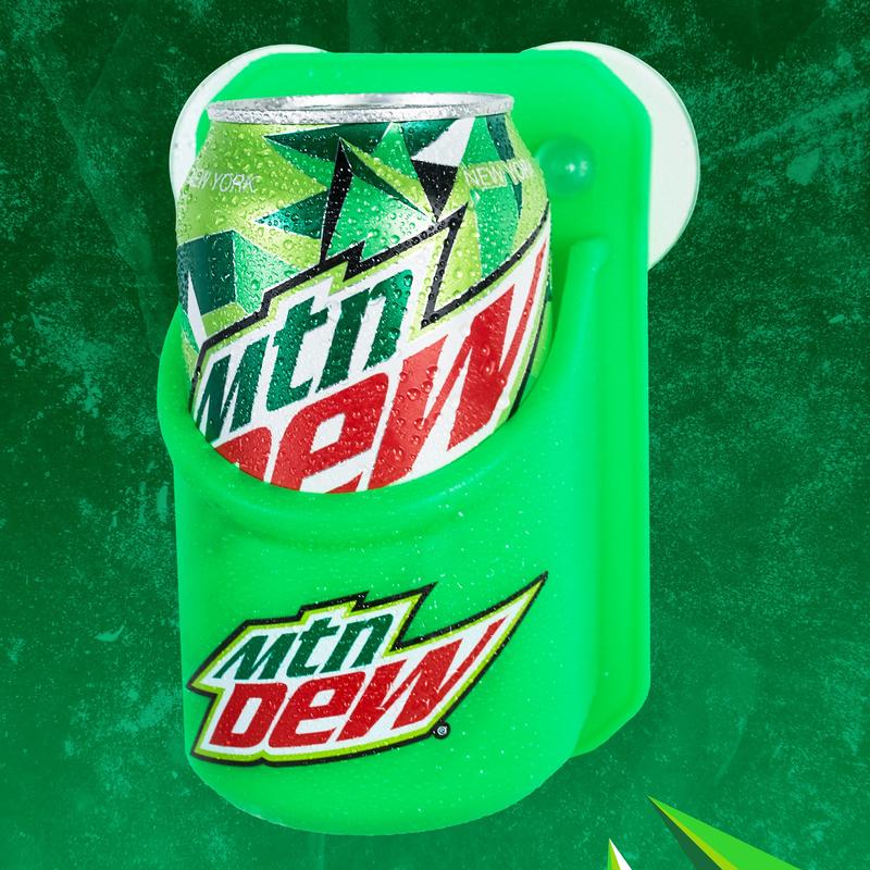 MTN Dew Shower Can Holder - Silicone Drink Caddy