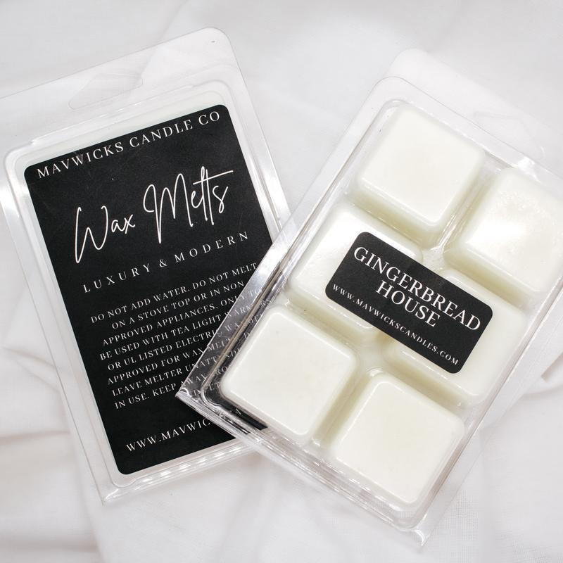 Pure and Clean Soy Blend Wax Melts Candle Decor with 8 Scents including Mahogany Teakwood and White Birch Aroma Scented