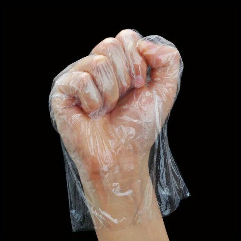 Disposable Clear Gloves, 100 300 500pcs Disposable Gloves, Household Cleaning Gloves, Kitchen Cleaning Supplies