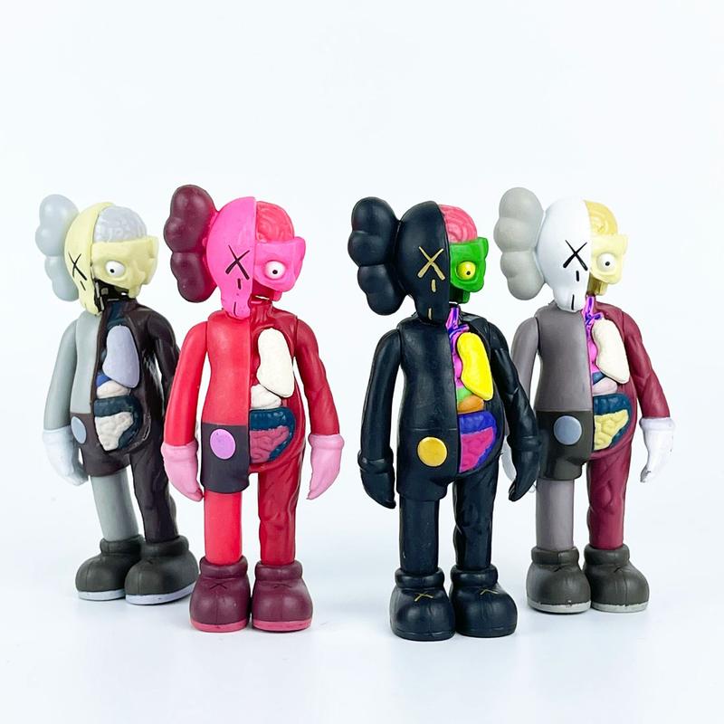 Halloween Kaws 8IN 20CM Decorative Sculpture Hypebeast Home Decor Statue, Art Figurine Halloween Gifts Halloween Decor