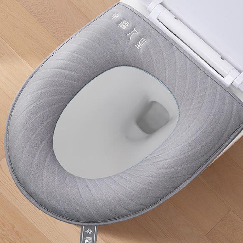 Waterproof Toilet Seat Simple Household Accessories Creative Four Seasons Universal Toilet Cover Moisture-proof Zipper Cushion