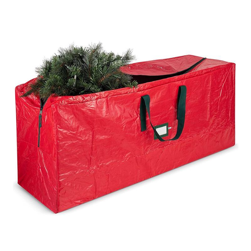 Christmas Tree Storage Bag, 1 Count Durable Waterproof Christmas Tree Storage Bag with Zipper & Carry Handles, Home Organizer for Living Room Bedroom