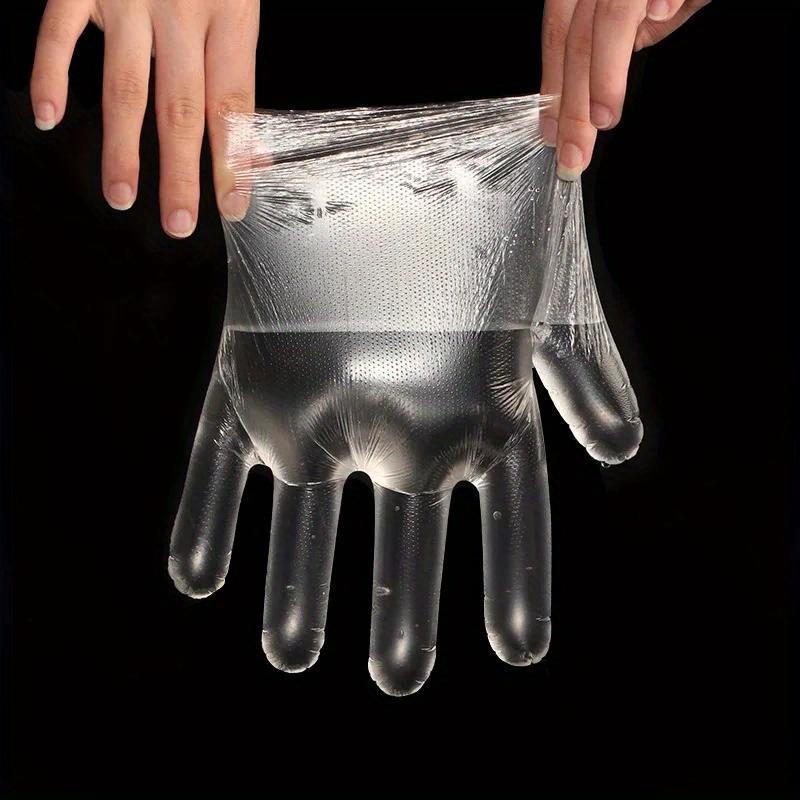 Disposable Clear Gloves, 100 300 500pcs Disposable Gloves, Household Cleaning Gloves, Kitchen Cleaning Supplies