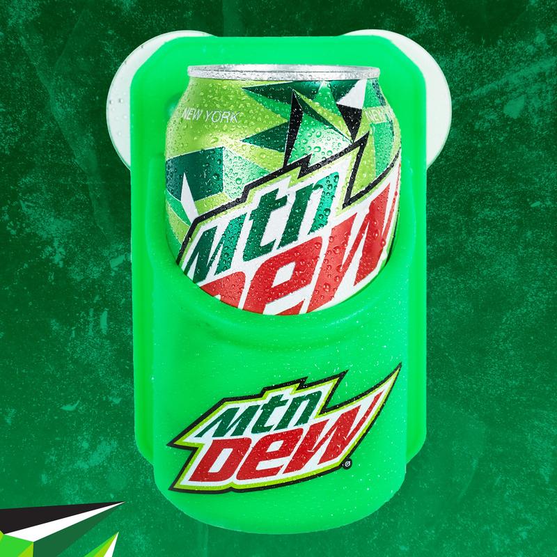 MTN Dew Shower Can Holder - Silicone Drink Caddy