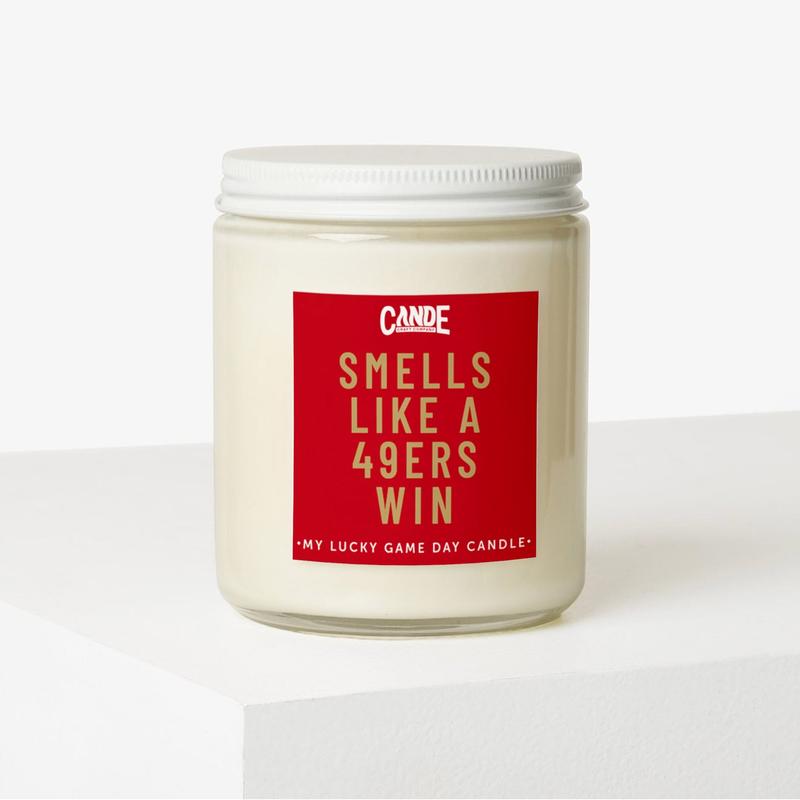 Smells Like a Football Win Scented Candle