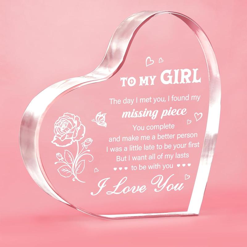 Gifts for Girlfriend, Girlfriend Christmas Gifts - I Love You Gifts for Her  Keepsake - Birthday Gifts for Girlfriend, Anniversary Valentine's Day Gifts for Her GF Gifts