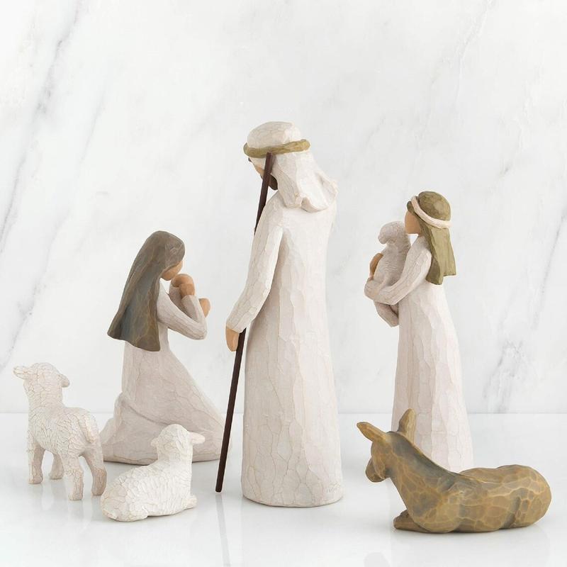 Willow Tree Nativity Figurines, 6 piece set Decor Gift Christmas Wedding