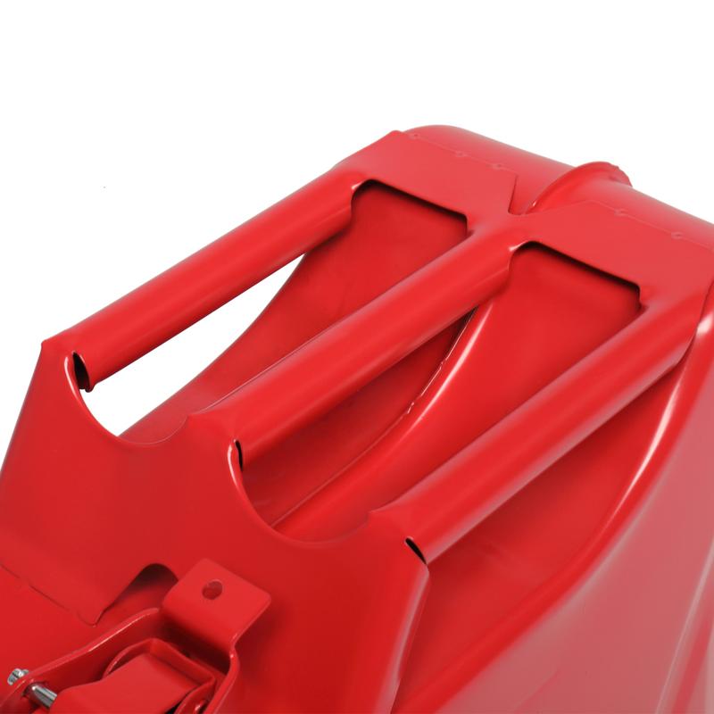 20L US Standard Cold-rolled Plate Petrol Diesel Can Gasoline Bucket with Oil Pipe Red Amy Green Black