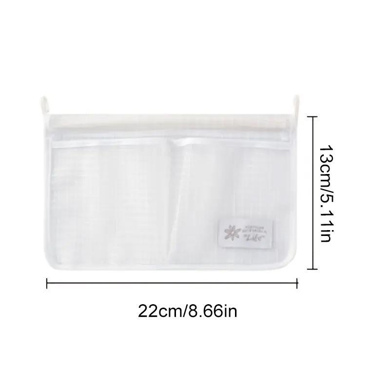 Refrigerator Door Organizer Bag, 1 Count Fridge Door Hanging Mesh Bag, Kitchen Storage Bag