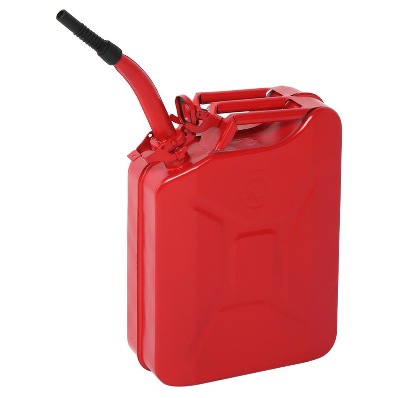 20L US Standard Cold-rolled Plate Petrol Diesel Can Gasoline Bucket with Oil Pipe Red Amy Green Black