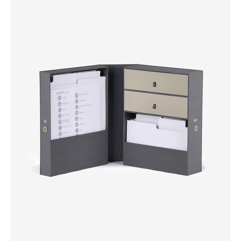 Family Emergency Organizer Box | For Important Documents and Home Organization