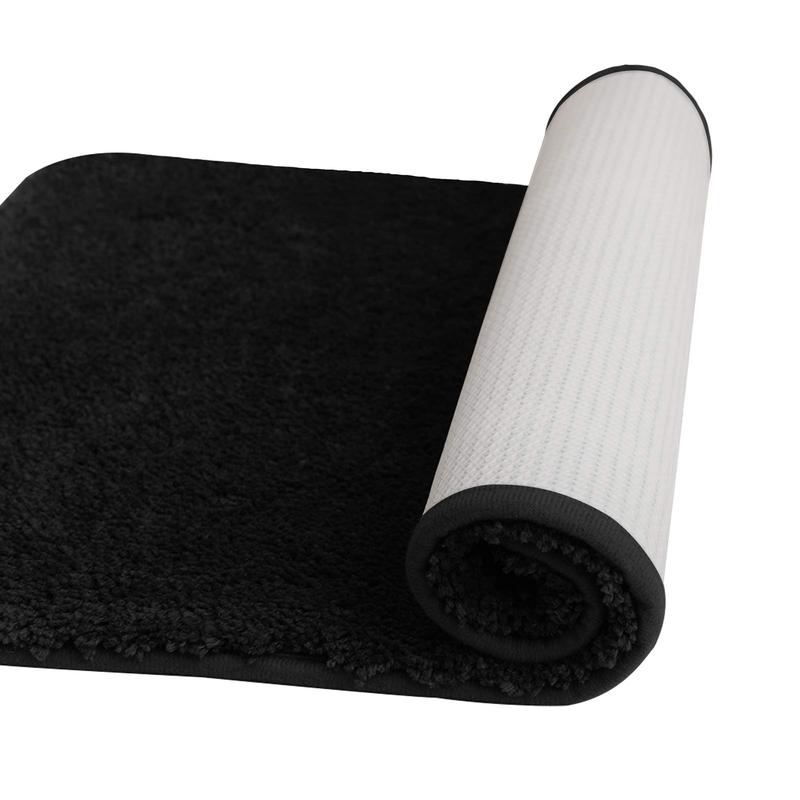 Deconovo Mat for Bathroom, Shower, Doorway and Bed - Floors Protective Decorative TPR Rubber Backing with Absorbent Soft Plush Rugs