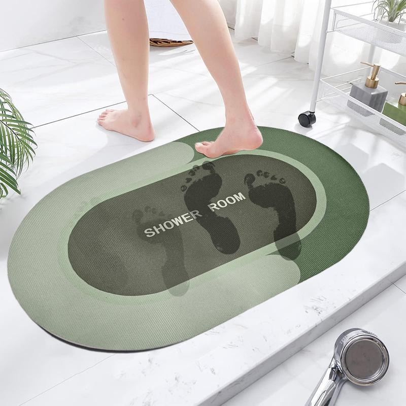 Bathroom Rugs Mat Bath Mat Super Absorbent Quick Dry Non Slip Rubber Backing for Bathroom Floor Bathtub Vanity Bathmat Shower Room