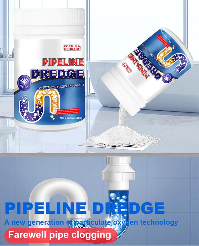 Pipe dredging agent powerful dissolves sewer pipes Kitchen kitchen toilet toilet floor drain deodorizer clogging magic Cleaner Household