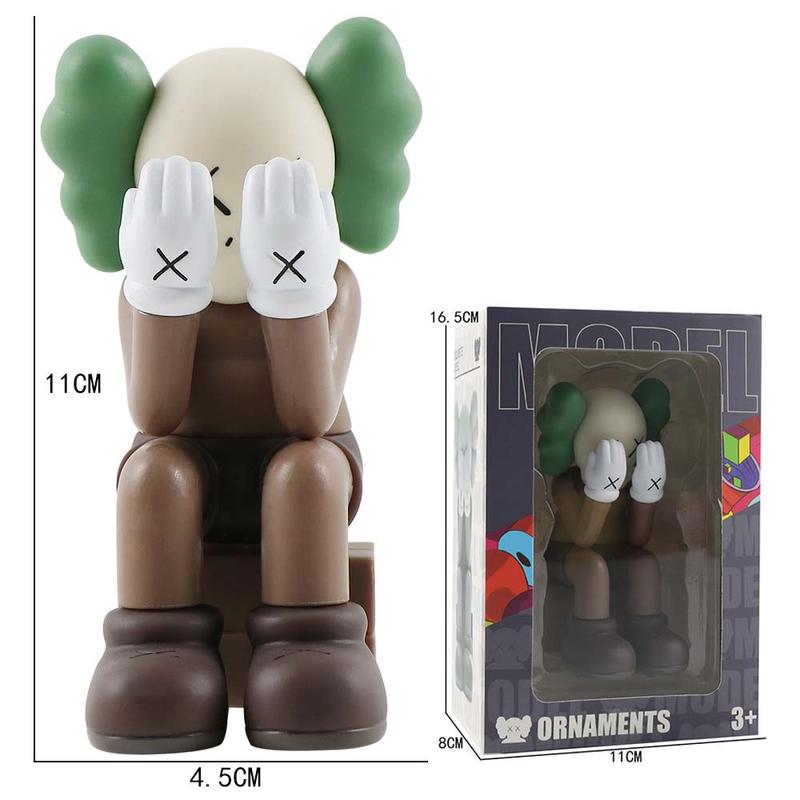 Kaws Decorative Sculpture Hypebeast Home Decor Statue, Art Figurine Home Ornament Decoration