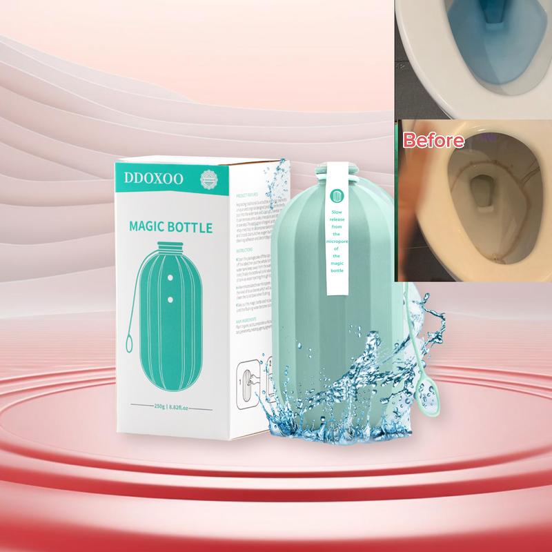 Toilet Bowl Cleaners,Automatic Long-Lasting Cleaning,Easy to Use and Powerful,Crazy Clean Toilet Cleaner in Bottle,4 Months Supply,Septic Safe,Prevent Stain Buildup,Keep Your Toilet Fresh and Clean,Convenient and Effective Solution for Your Bathroom