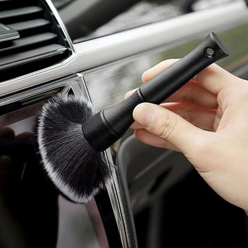 Car Interior Detailing Brush, Soft Bristle Car Interior Cleaning Dusting Brush, Multi-purpose Cleaning Brush for Interior Surfaces