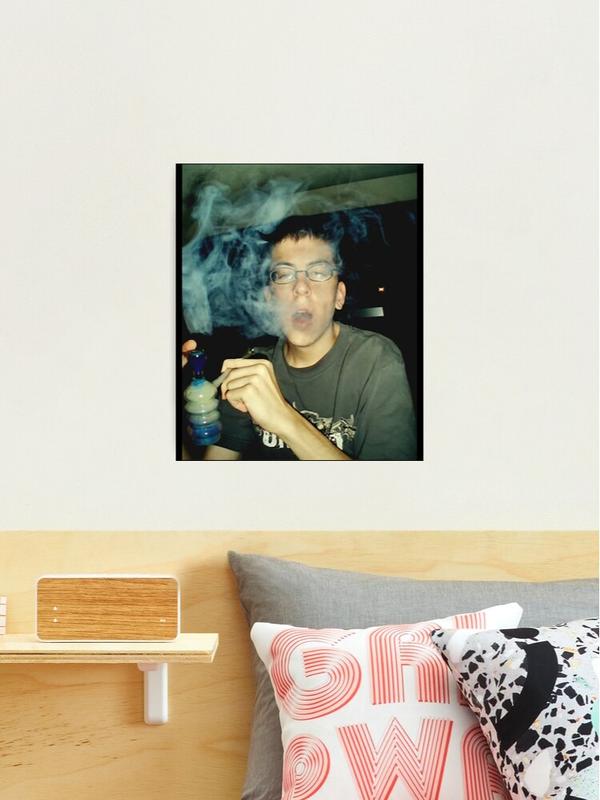 Mclovin Smoking Poster, McLovin Superbad Wall Art Decor, Classic Movie Fan Gift for Home Decorations Art Print